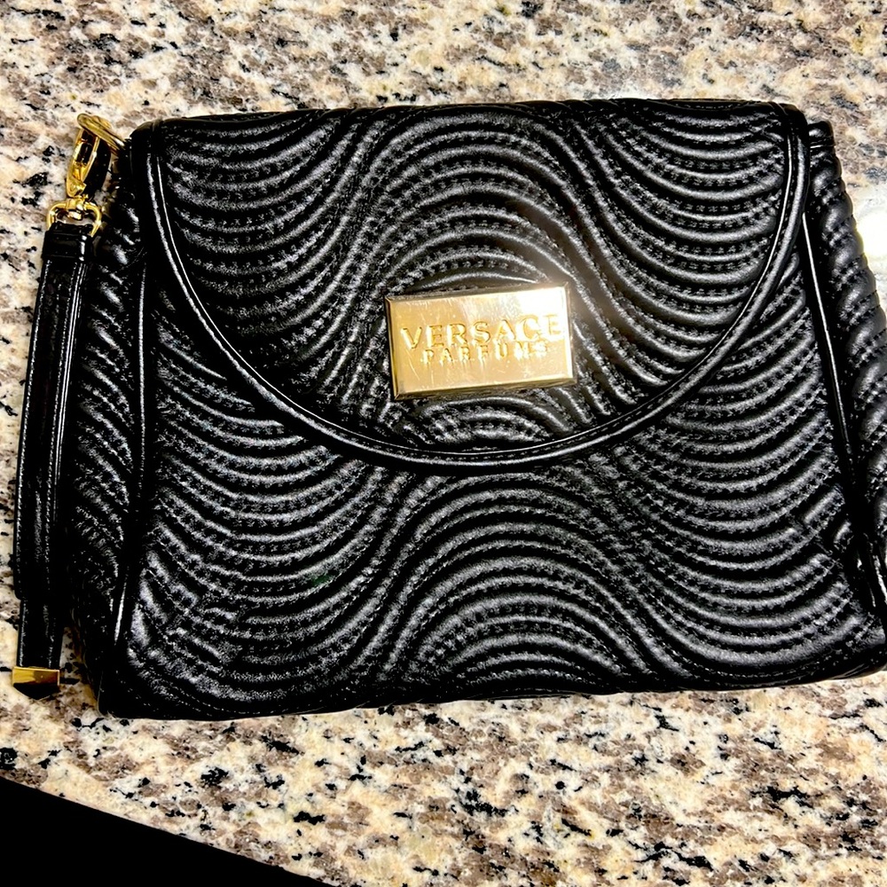 Authentic Versace clutch bag